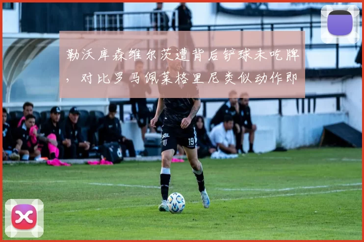 勒沃库森维尔茨遭背后铲球未吃牌，对比罗马佩莱格里尼类似动作即红牌